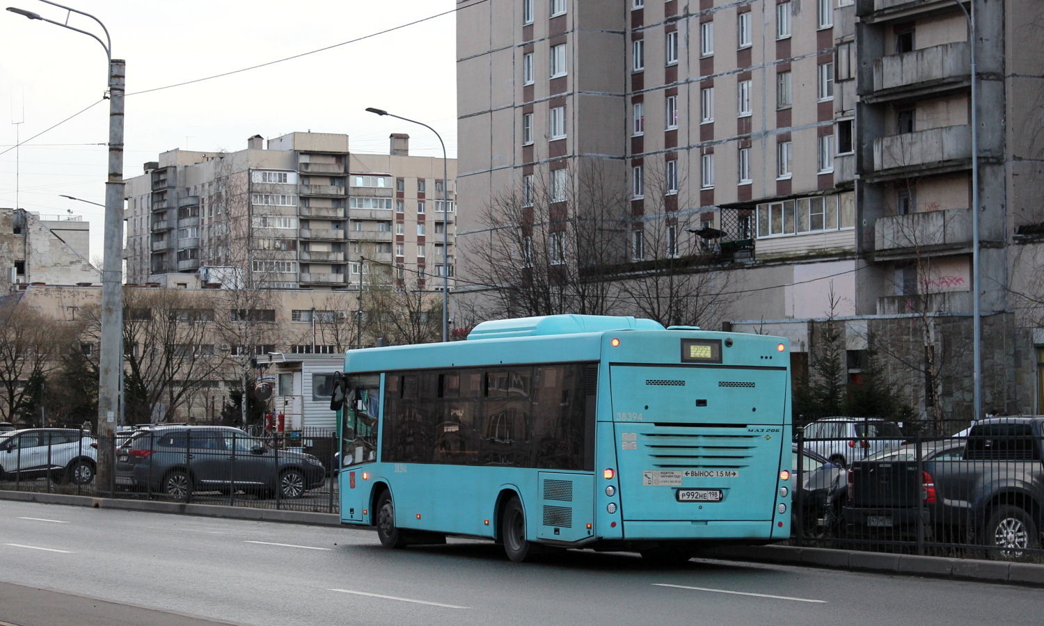 Санкт-Петербург, МАЗ-206.947 № 38394