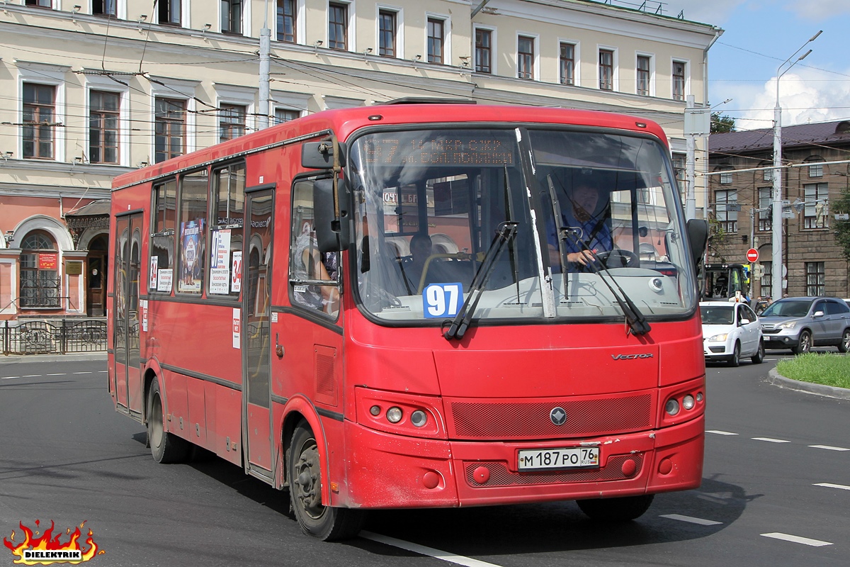 Ярославская область, ПАЗ-320414-04 "Вектор" (1-2) № М 187 РО 76