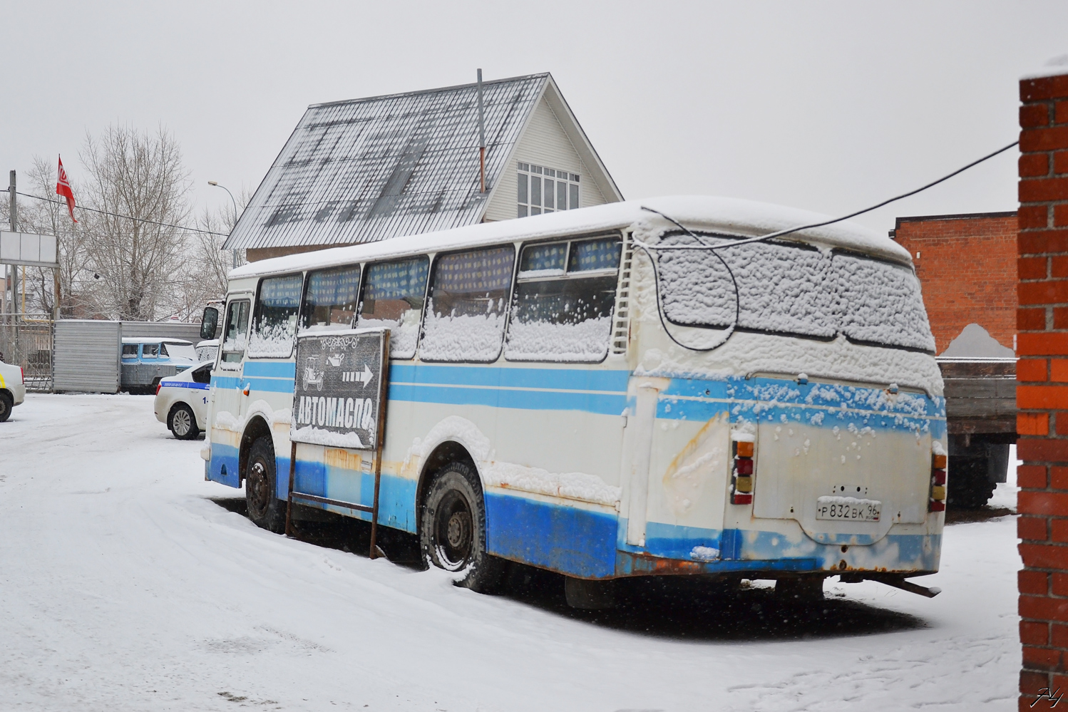 Свердловская область, ЛАЗ-695Н № Р 832 ВК 96