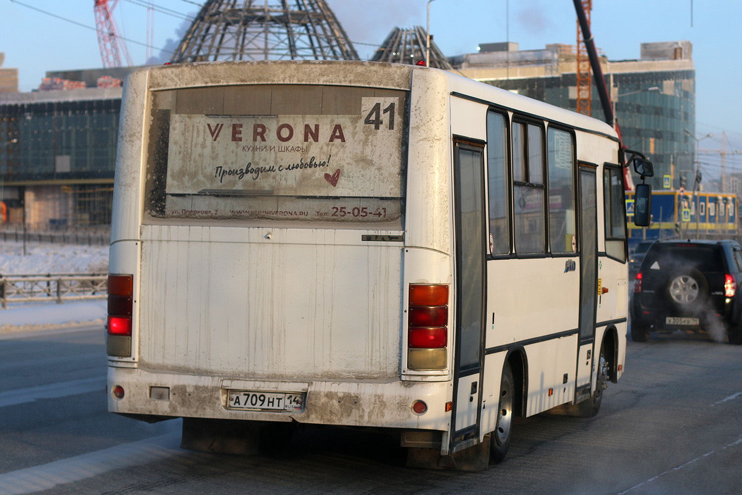 Саха (Якутия), ПАЗ-320302-08 № А 709 НТ 14