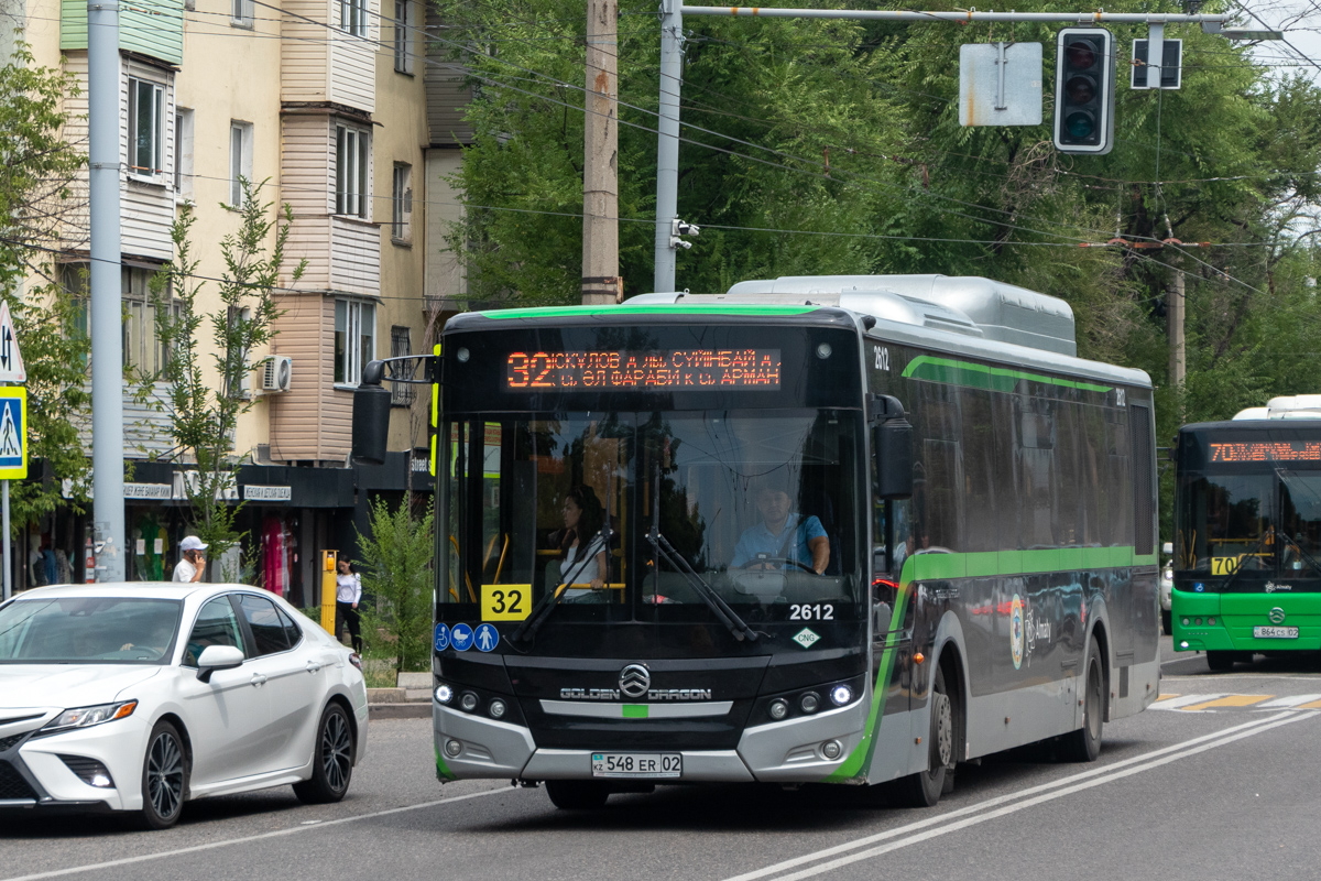 Алматы, Golden Dragon XML6125CN (Hyundai Trans Auto) № 2612