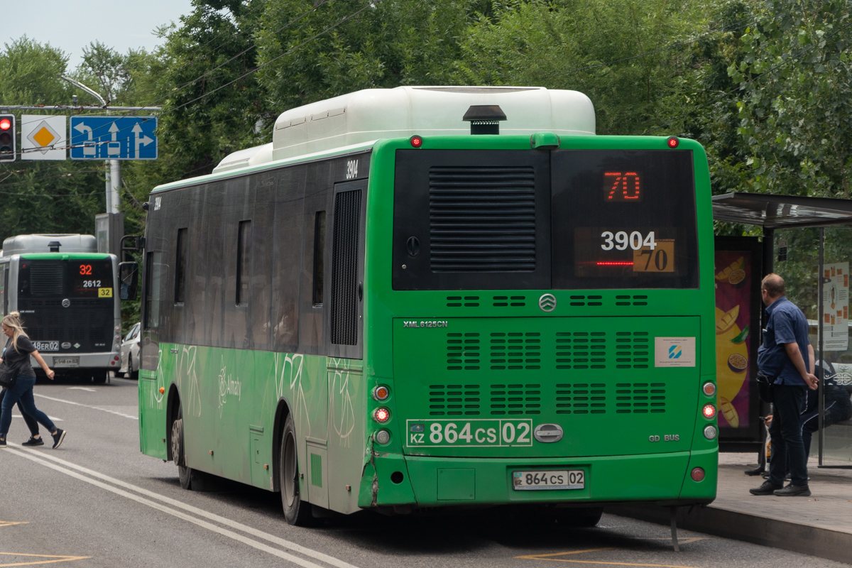 Алматы, Golden Dragon XML6125CN (Hyundai Trans Auto) № 3904