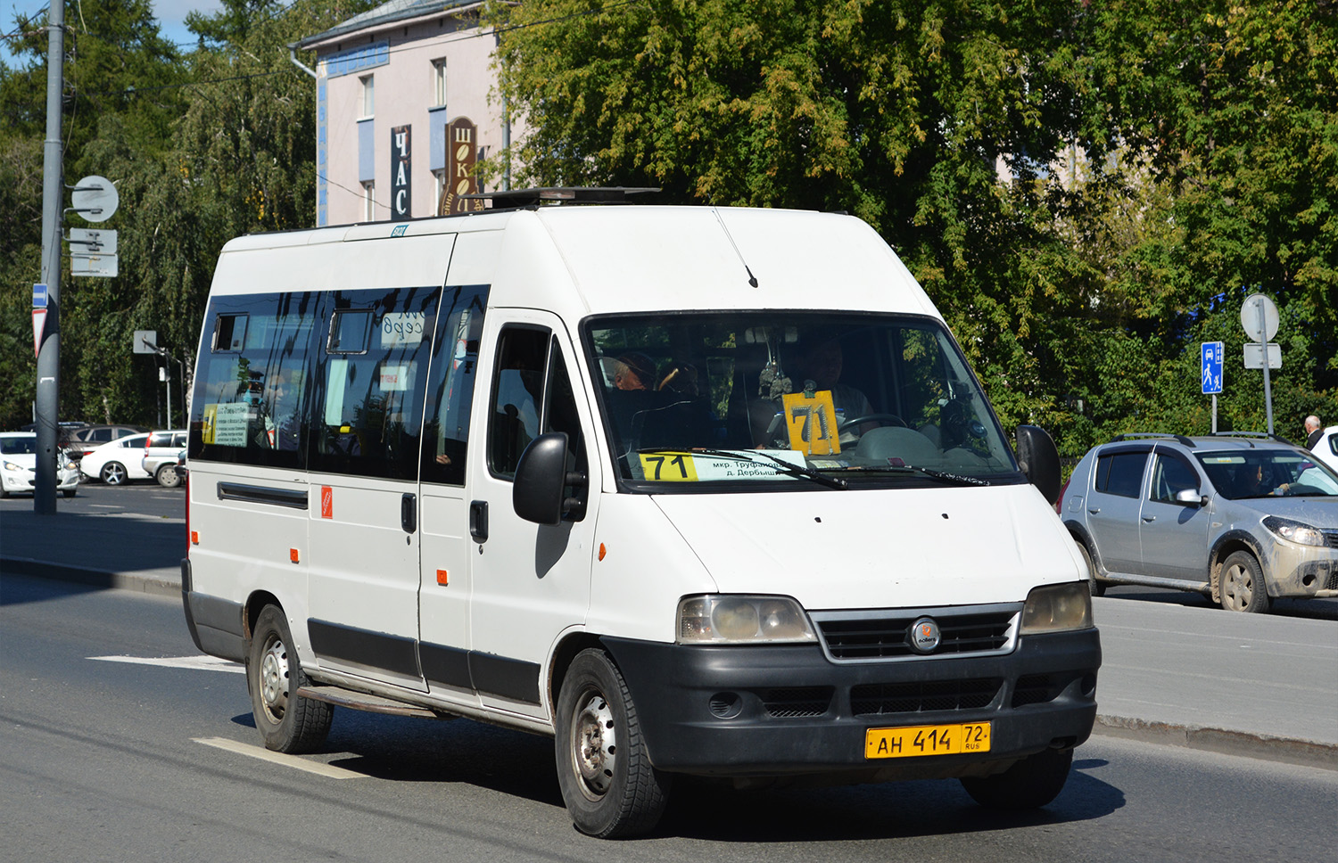 Тюменская область, FIAT Ducato 244 CSMMC-RLL, -RTL № АН 414 72