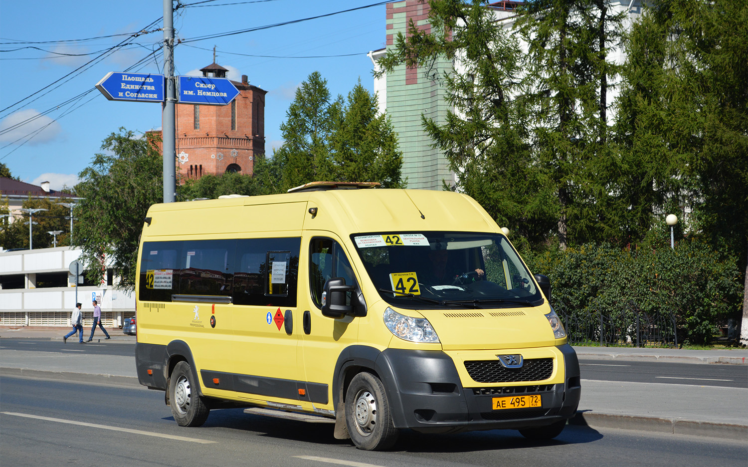 Тюменская область, Нижегородец-2227SK (Peugeot Boxer) № АЕ 495 72