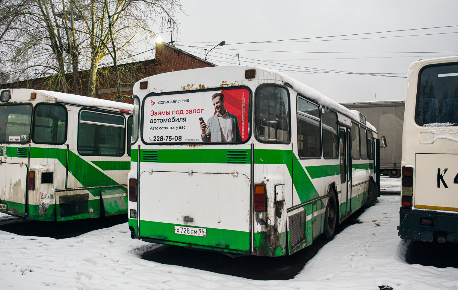 Свердловская область, Mercedes-Benz O305 № Х 728 ЕМ 96