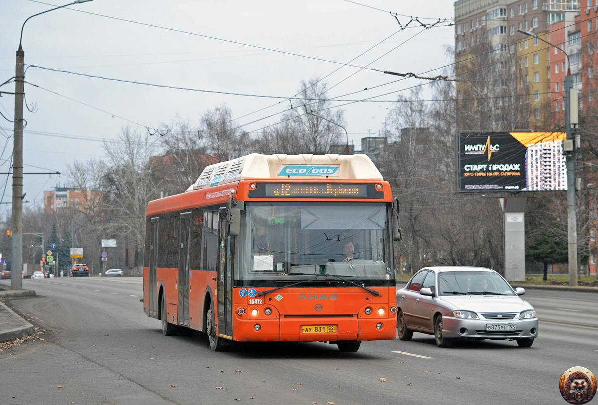 Нижегородская область, ЛиАЗ-5292.67 (CNG) № 15472