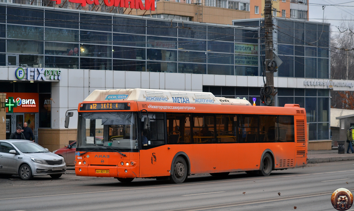 Нижегородская область, ЛиАЗ-5292.67 (CNG) № 15472