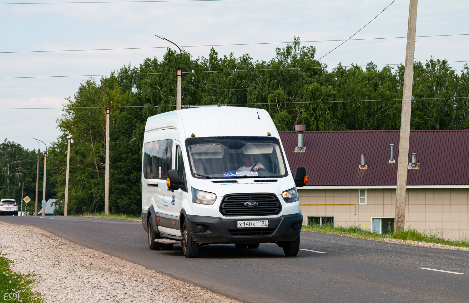 Башкортостан, Ford Transit FBD [RUS] (X2F.ESG.) № 5349