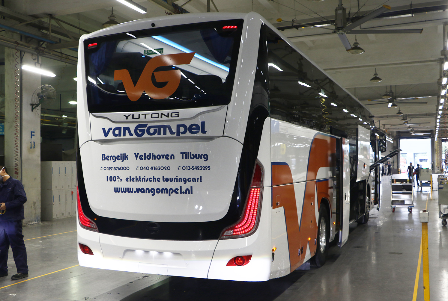 Нидерланды, Yutong T12E № 147