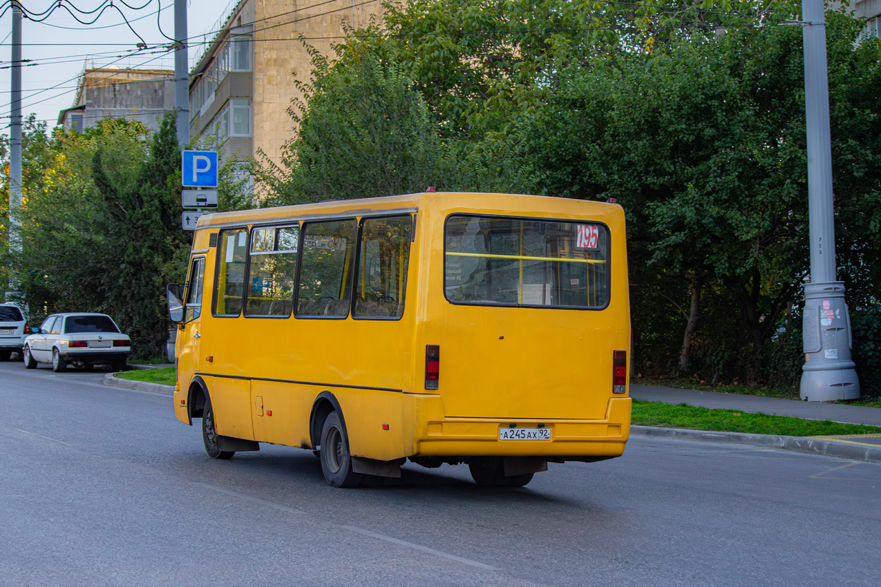 Севастополь, БАЗ-А079.14 "Подснежник" № А 245 АХ 92