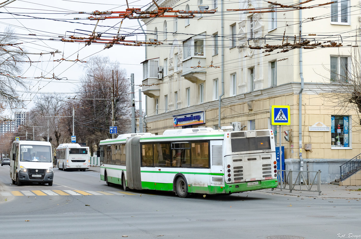 Рязанская область, ГАЗ-A64R42 Next № О 653 СО 62; Рязанская область, ЛиАЗ-6213.21 № 0726