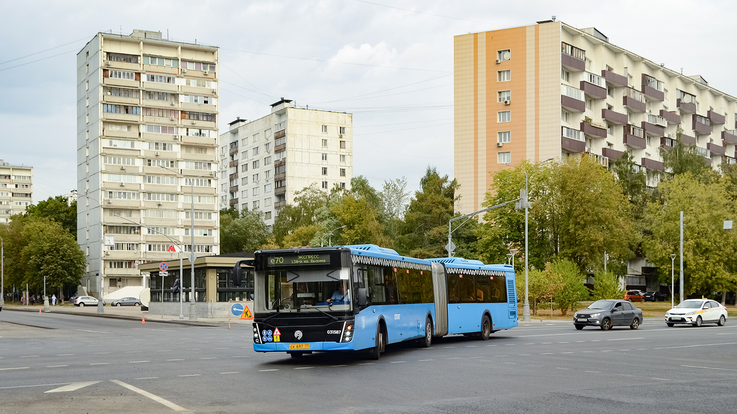 Москва, ЛиАЗ-6213.65 № 031587