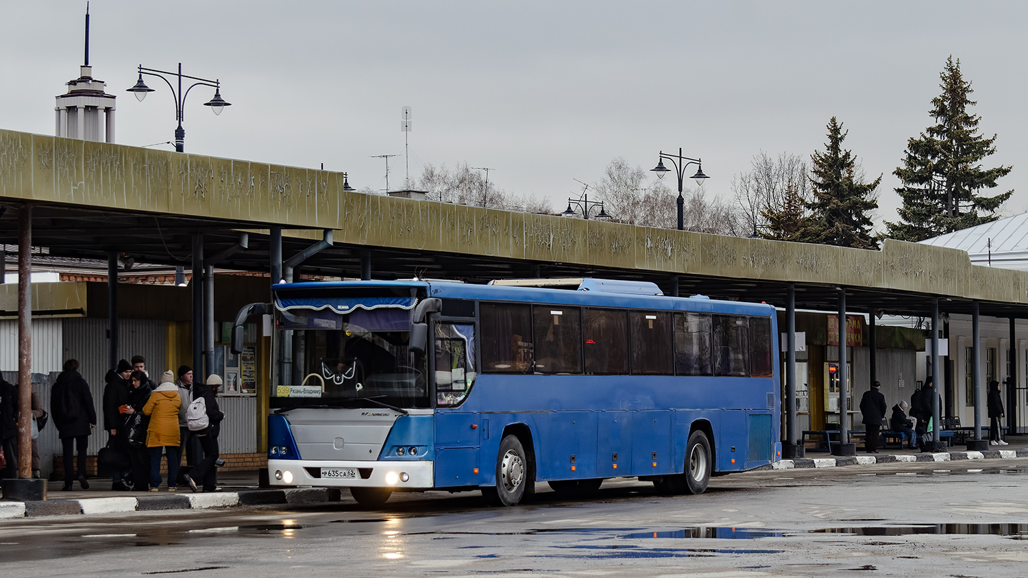 Рязанская область, ГолАЗ-525110-11 "Вояж" № Р 635 СА 62