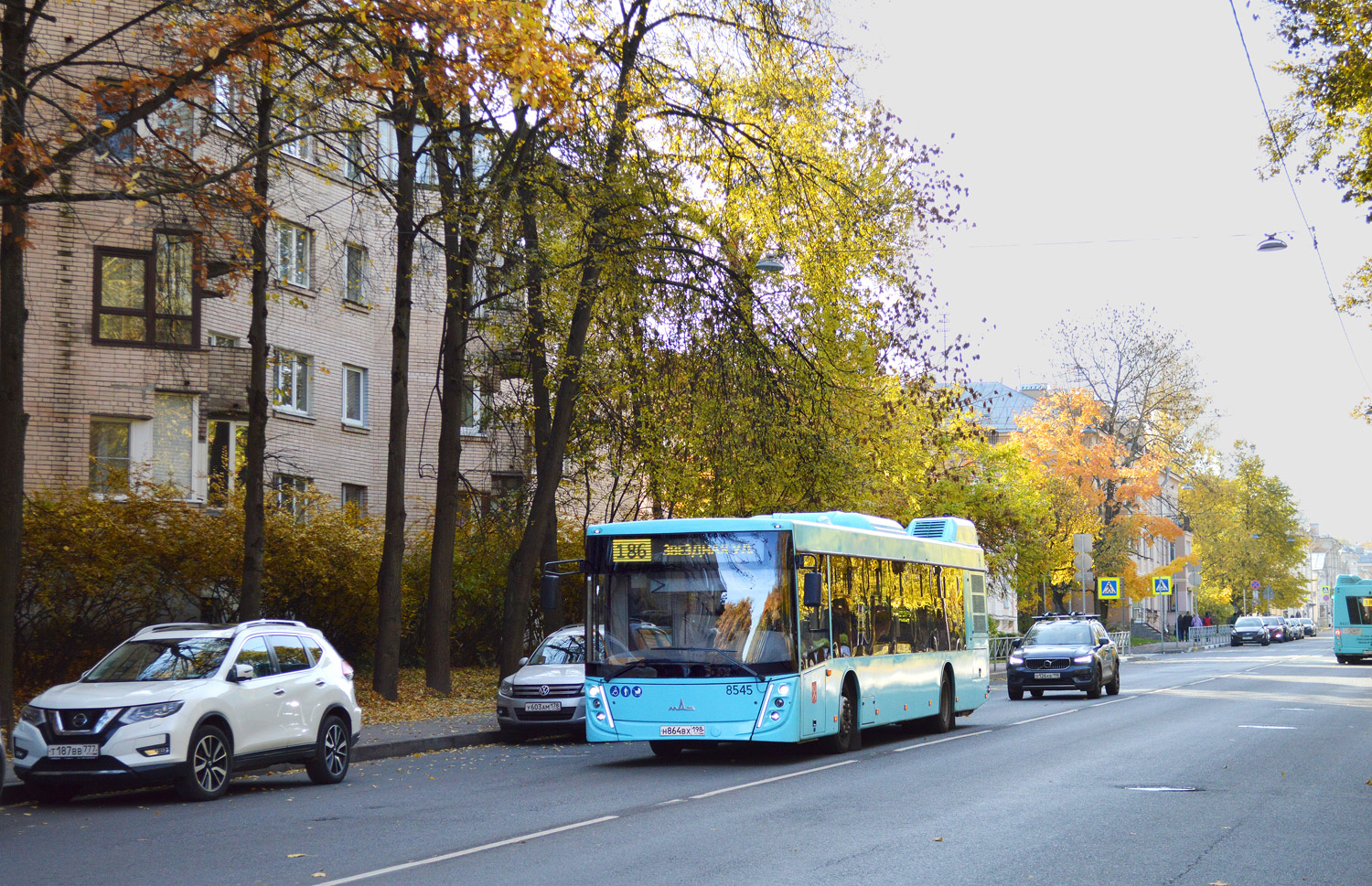 Санкт-Петербург, МАЗ-203.047 № 8545