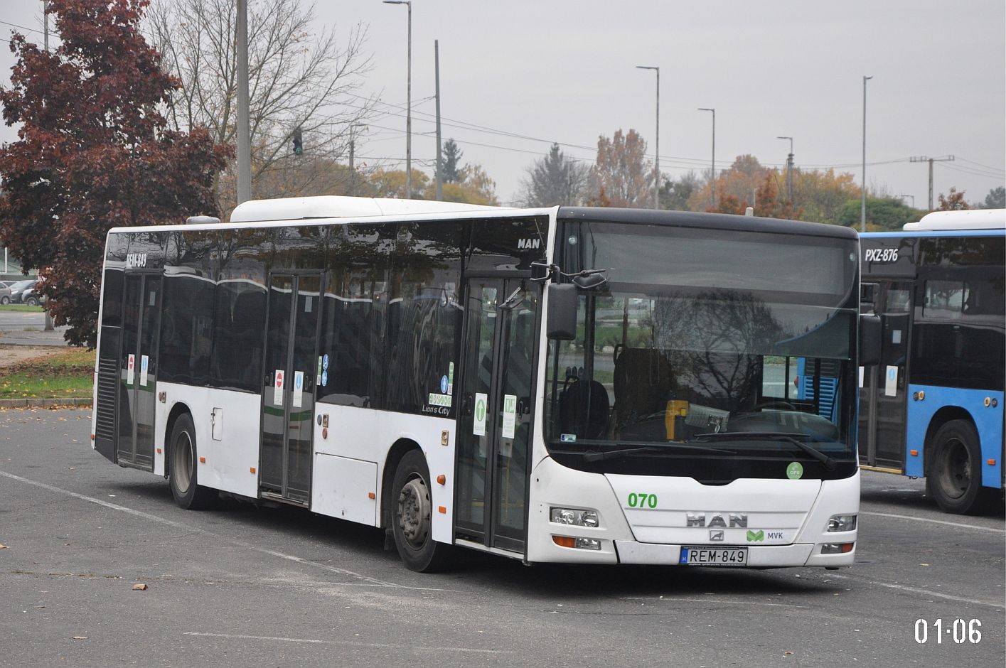 Венгрия, MAN A21 Lion's City NL313 № 070