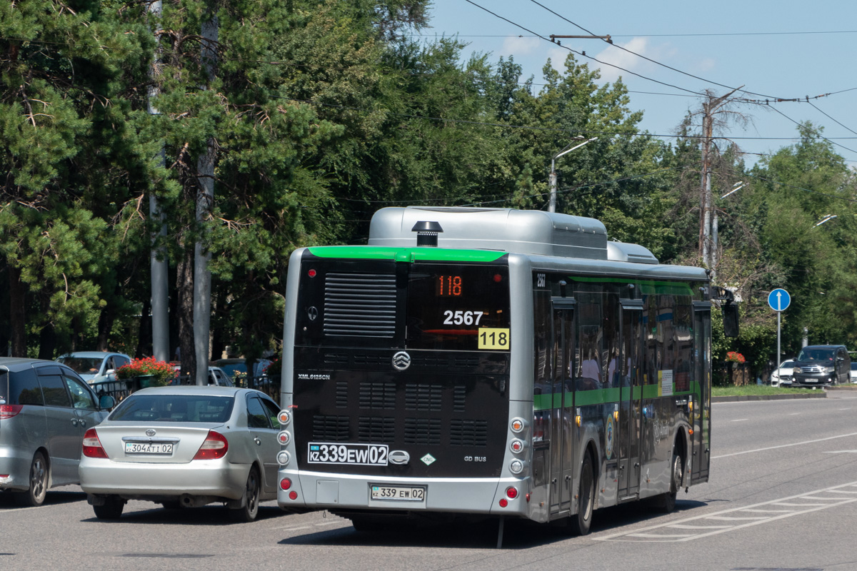 Алматы, Golden Dragon XML6125CN (Hyundai Trans Auto) № 2567