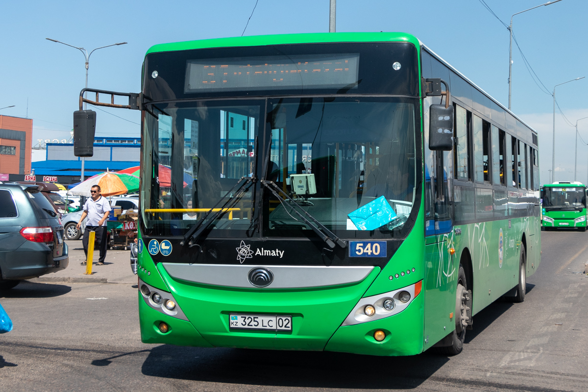 Алматы, Yutong ZK6118HGA № 540