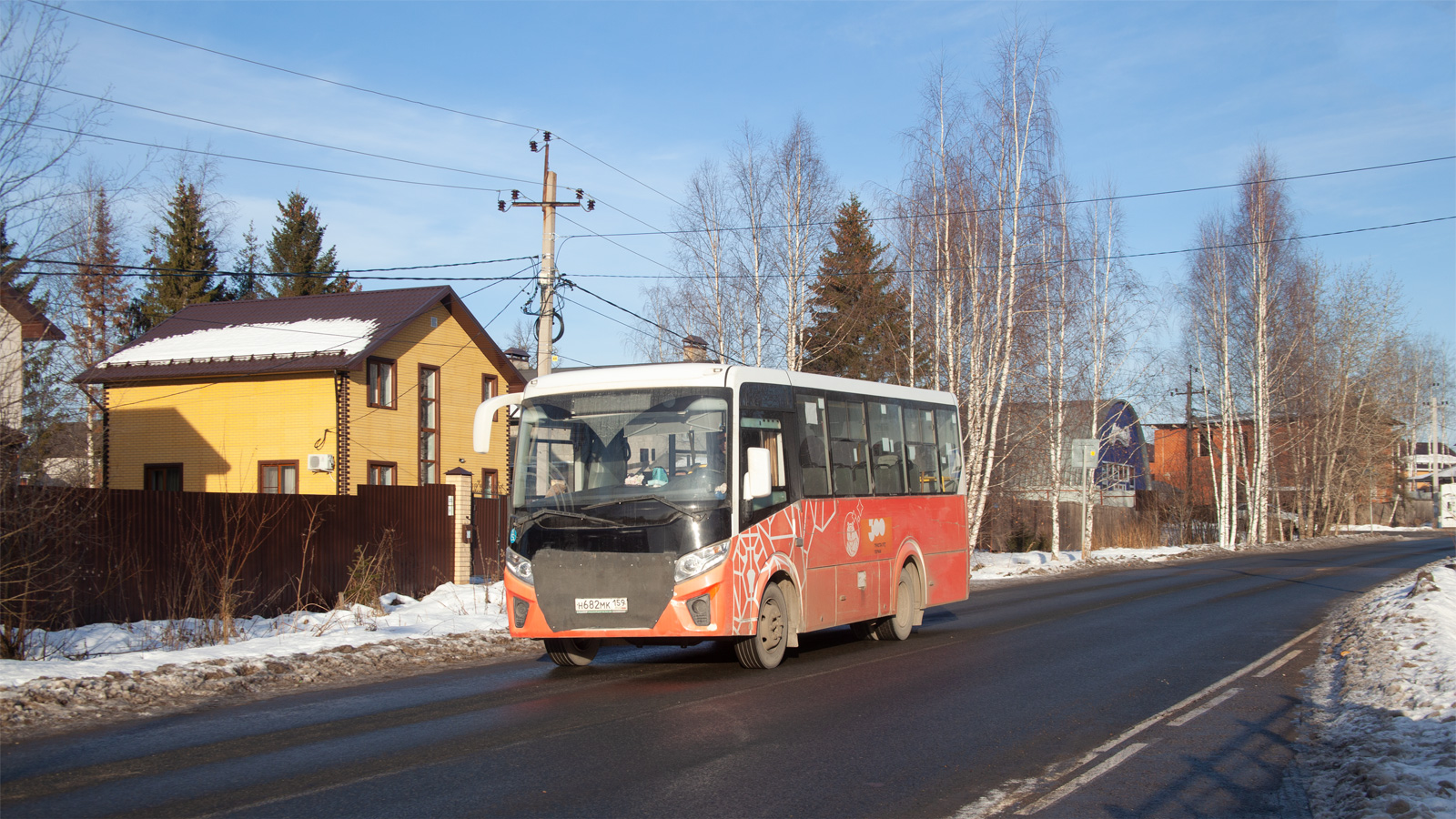 Пермский край, ПАЗ-320435-04 "Vector Next" № Н 682 МК 159