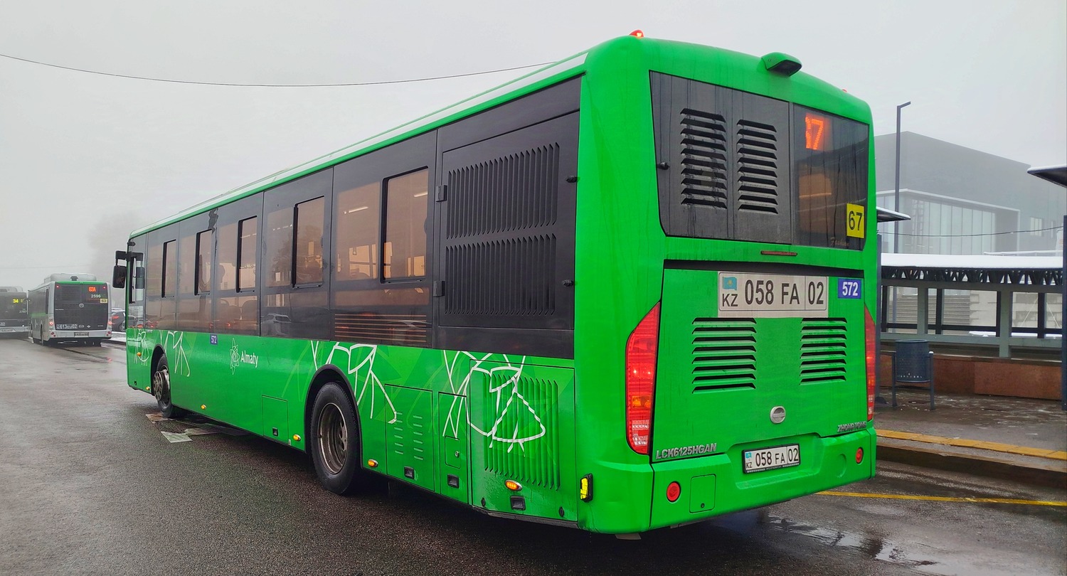 Алматы, Zhong Tong LCK6125HGAN № 572