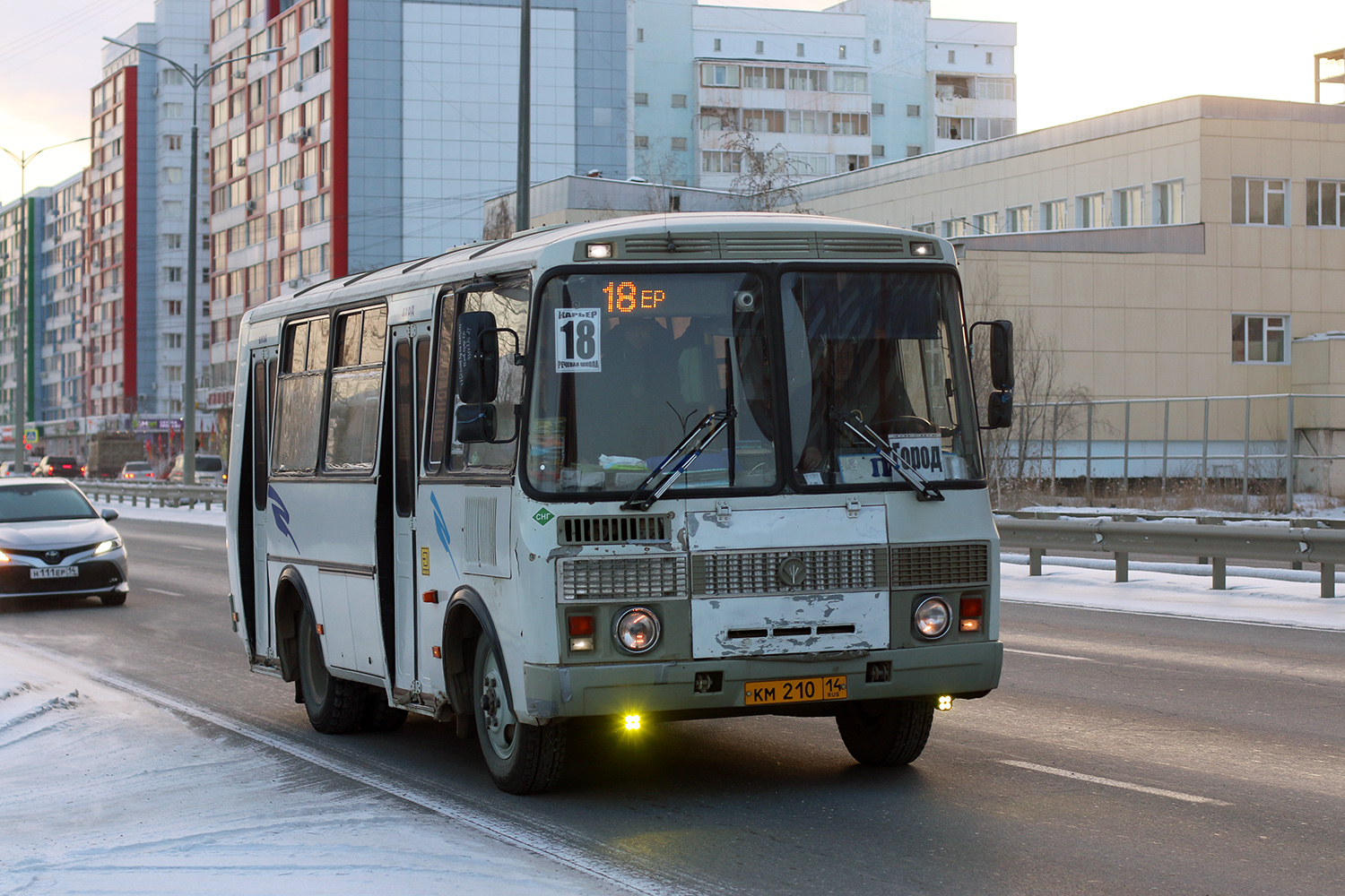 Sakha (Yakutia), PAZ-32054 # КМ 210 14