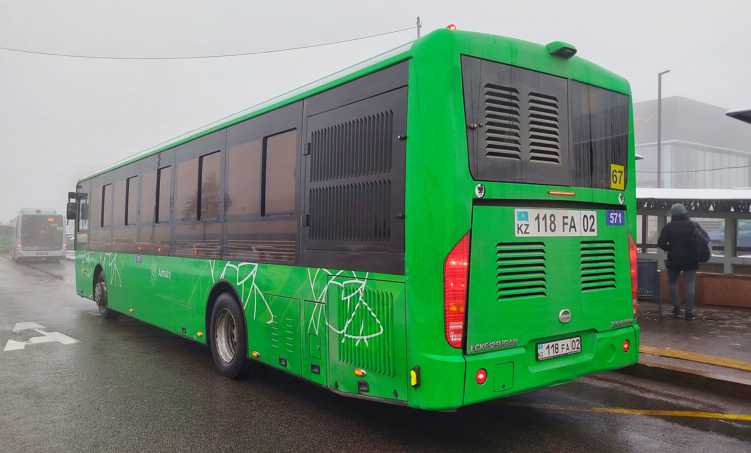 Алматы, Zhong Tong LCK6125HGAN № 571