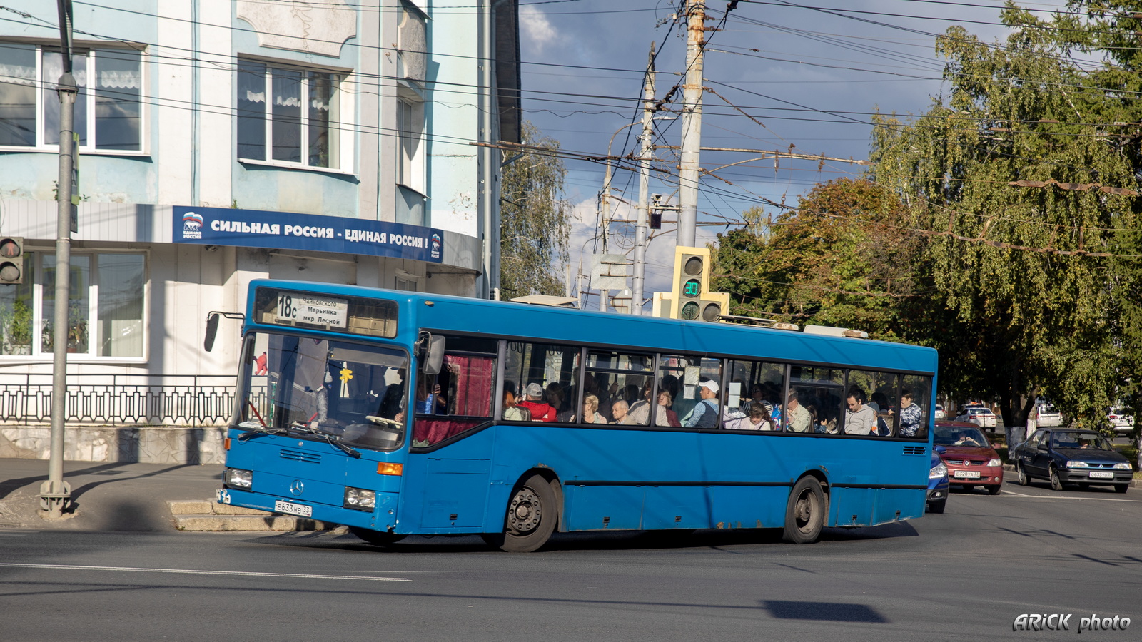 Vladimir region, Mercedes-Benz O405N č. Е 633 НВ 33