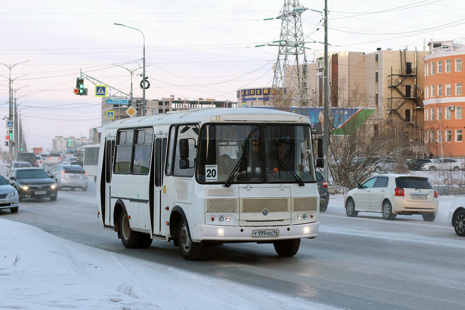 Саха (Якутия), ПАЗ-32054 № У 199 НО 14