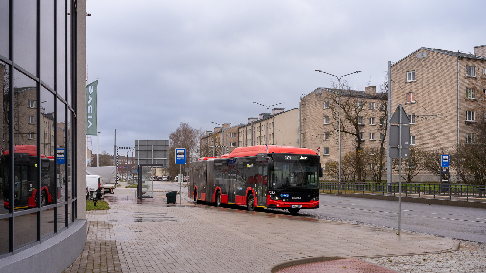 Латвия, Scania Citywide LFA II 17.9 № 382