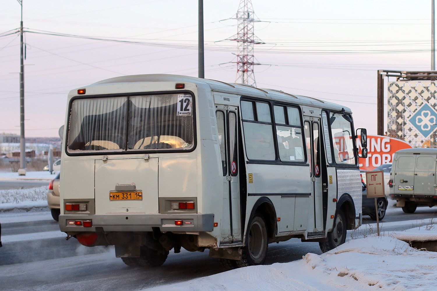 Саха (Якутия), ПАЗ-32053 № КМ 331 14