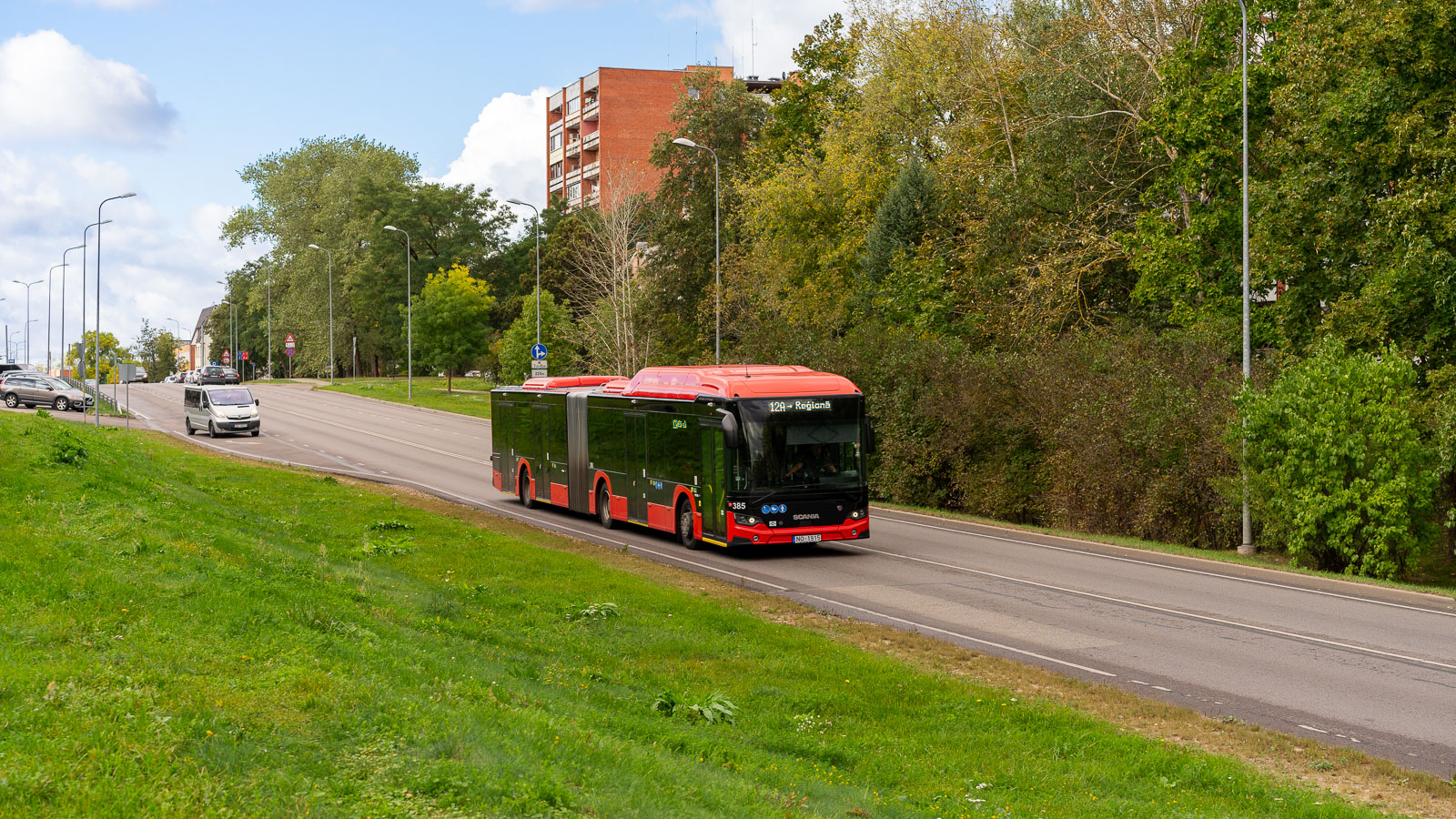 Латвия, Scania Citywide LFA II 17.9 № 385