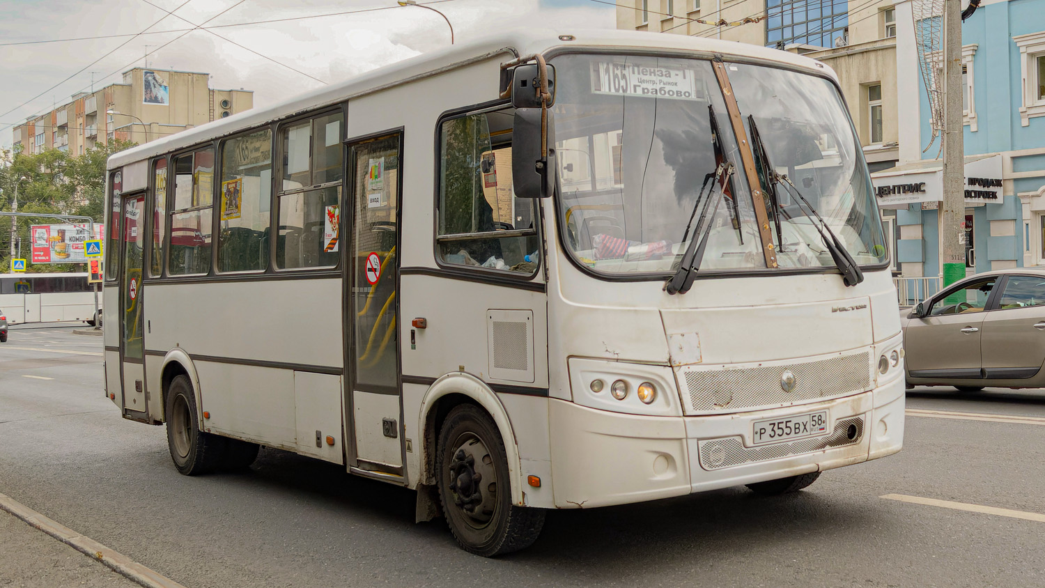 Пензенская область, ПАЗ-320412-04 "Вектор" № Р 355 ВХ 58