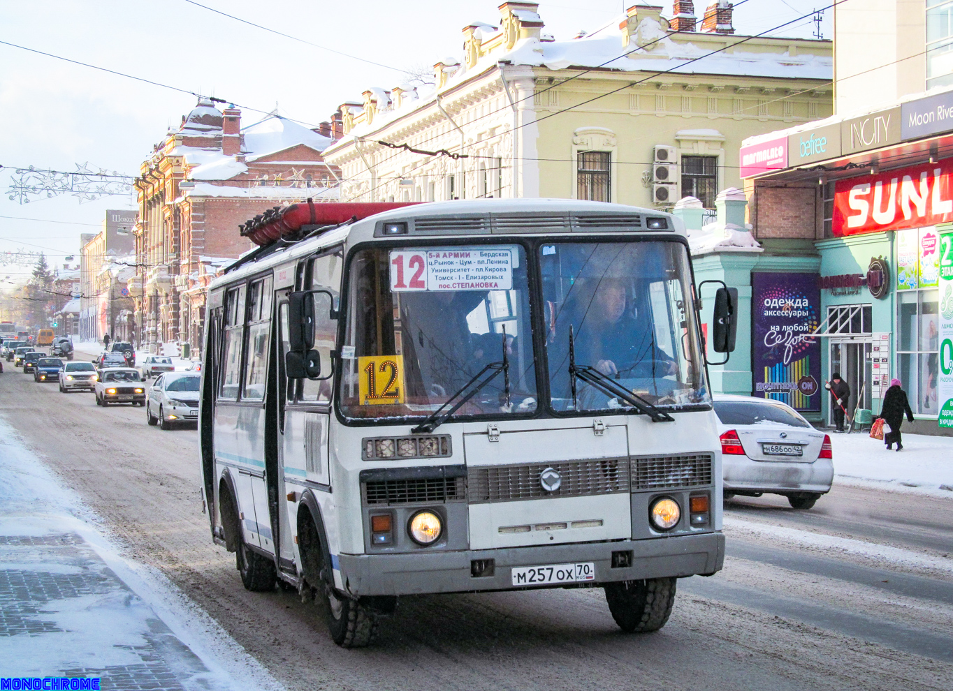 Томская область, ПАЗ-32053 № М 257 ОХ 70