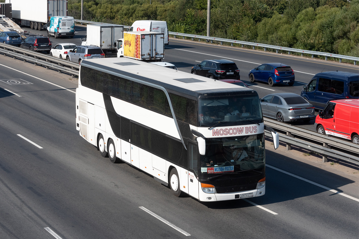 Ростовская область, Setra S431DT № А 001 РО 777