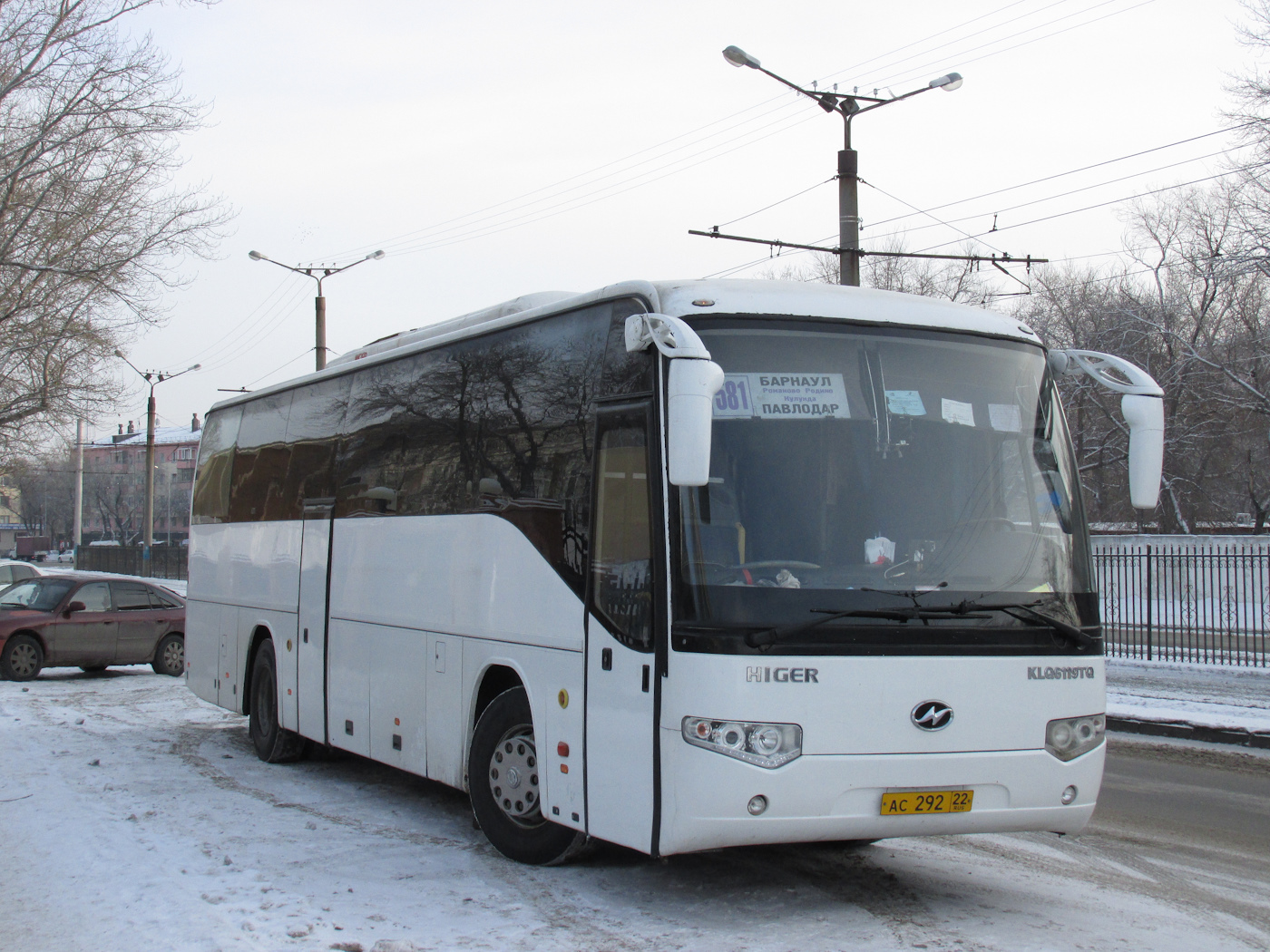 Алтайский край, Higer KLQ6119TQ № АС 292 22