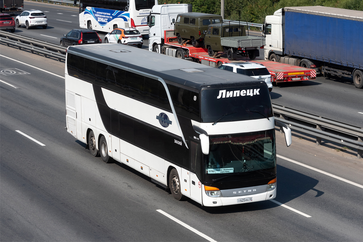 Липецкая область, Setra S431DT № У 625 МН 48