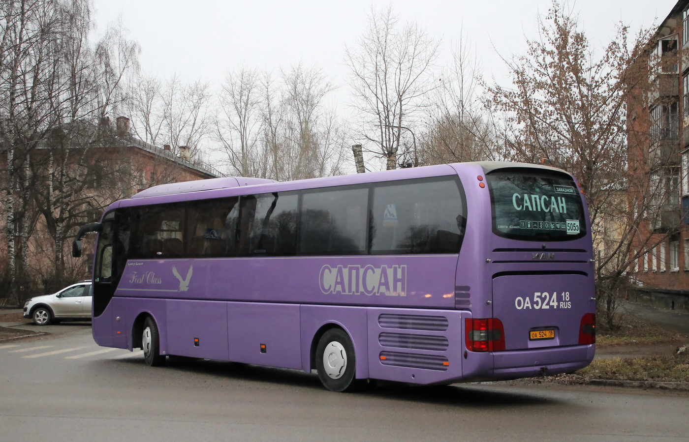 Удмуртия, MAN R07 Lion's Coach RHC404 № ОА 524 18