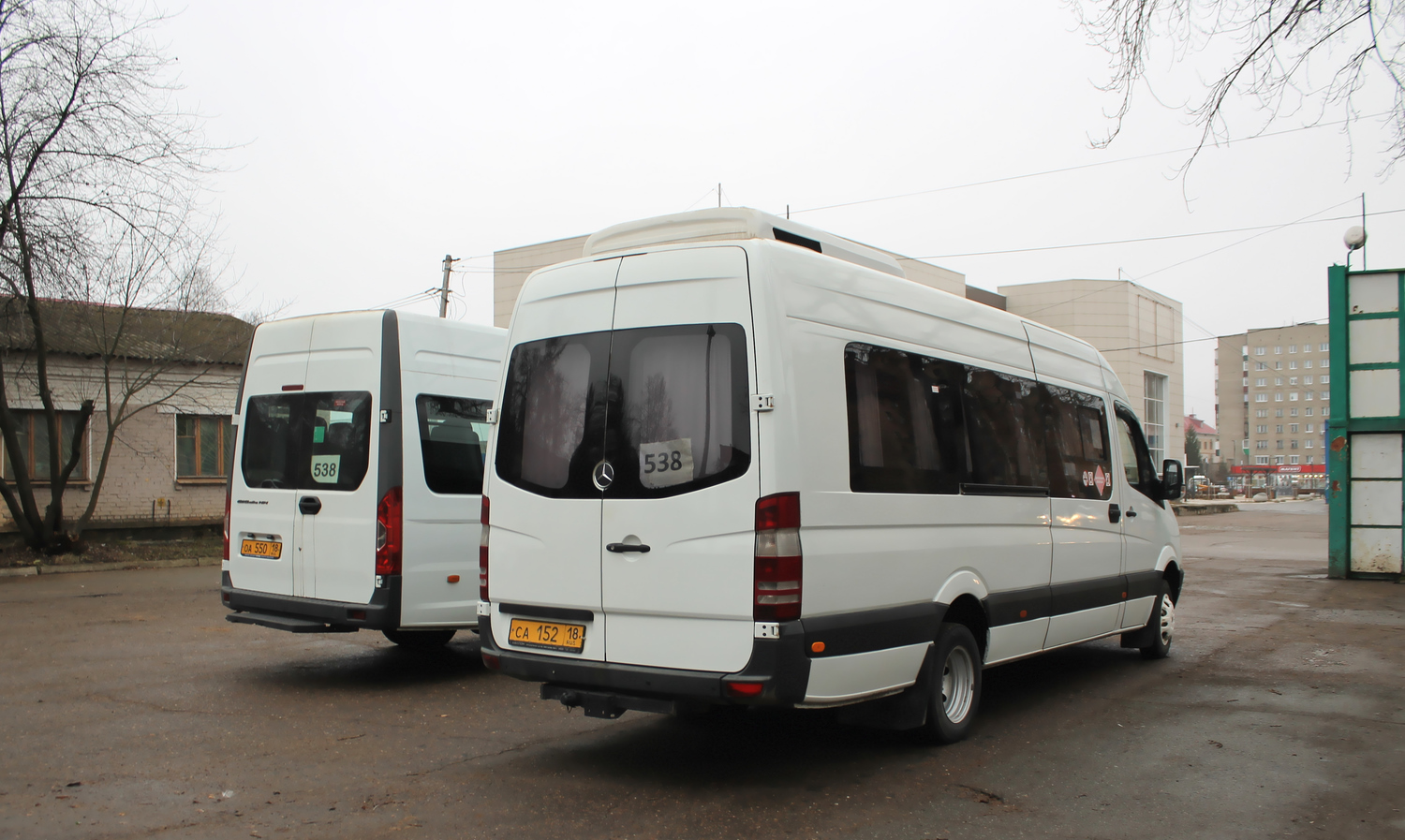 Удмуртия, Луидор-223602 (MB Sprinter) № СА 152 18