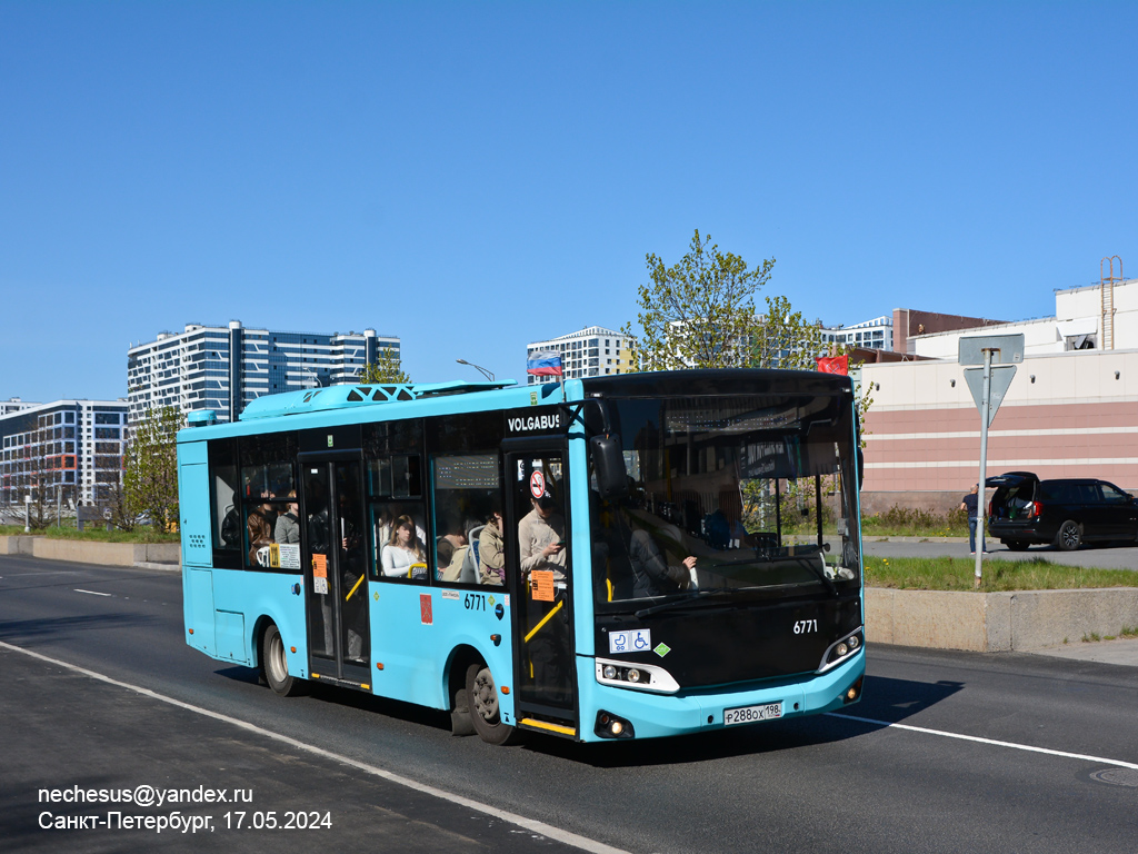 Санкт-Петербург, Volgabus-4298.G4 (LNG) № 6771