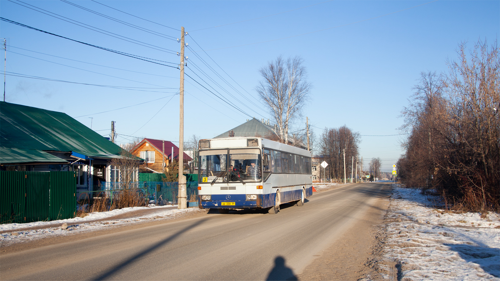 Пермский край, Mercedes-Benz O407 № АЕ 330 59