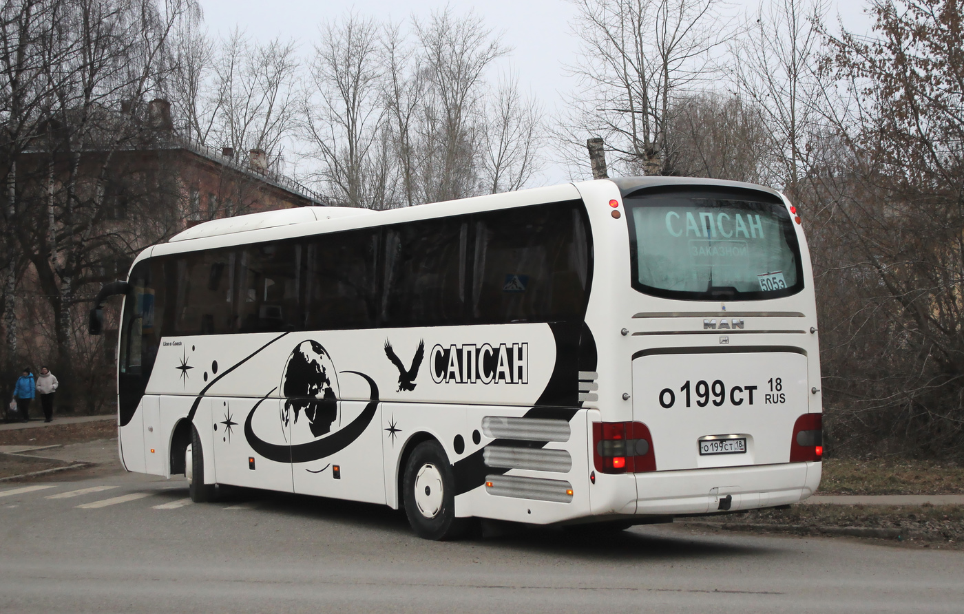 Удмуртия, MAN R07 Lion's Coach RHC444 № О 199 СТ 18