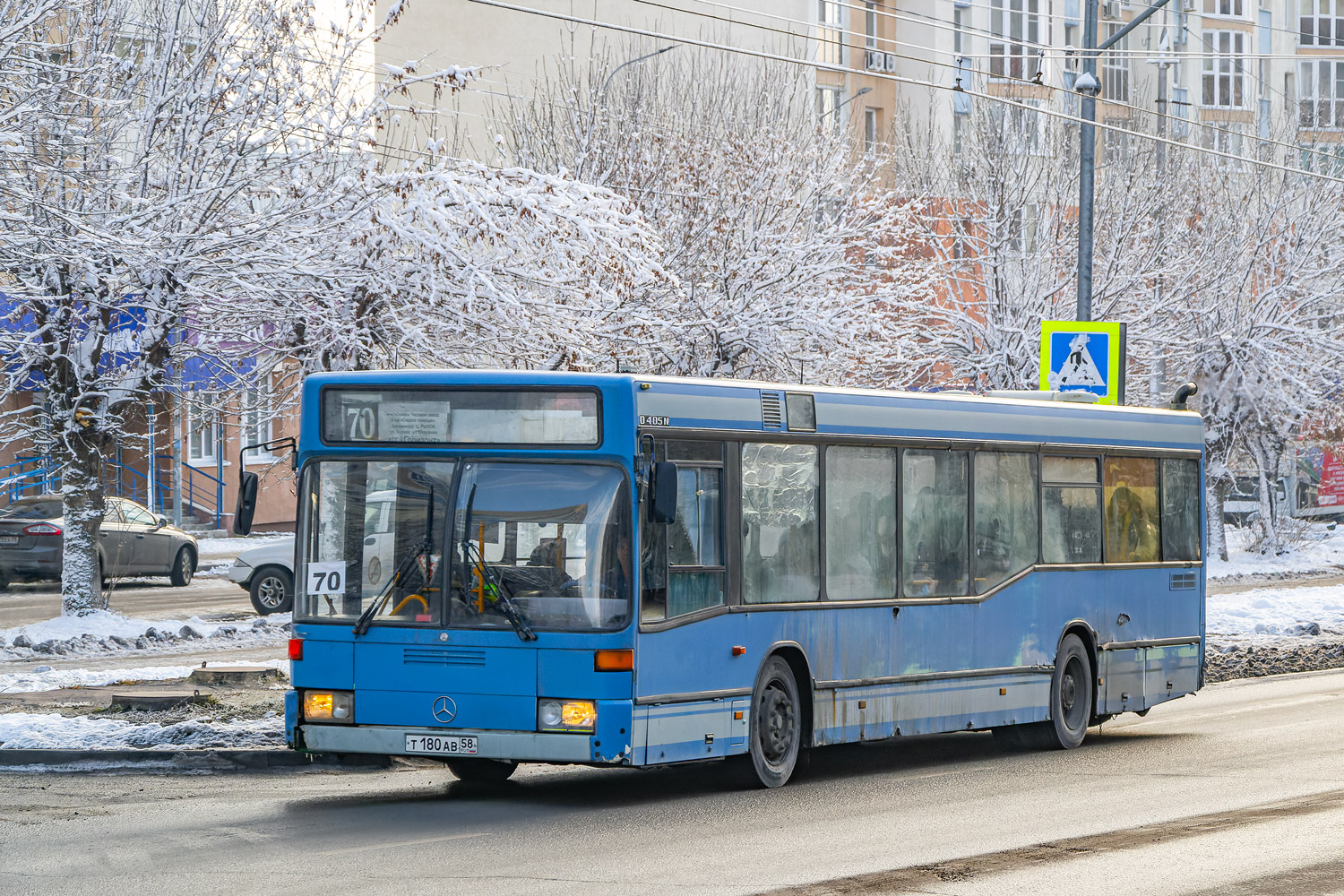 Пензенская область, Mercedes-Benz O405N2 № Т 180 АВ 58