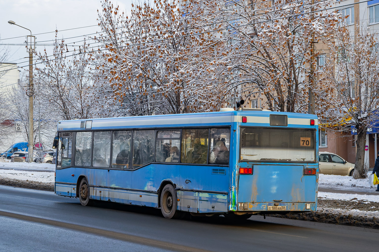 Пензенская область, Mercedes-Benz O405N2 № Т 180 АВ 58