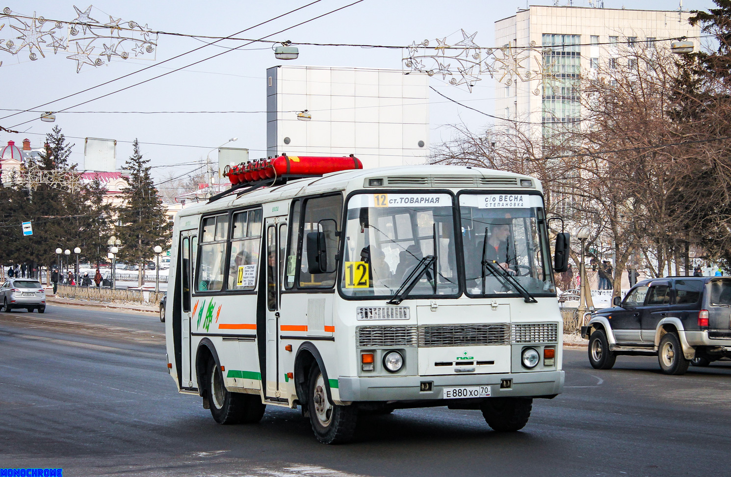 Томская область, ПАЗ-32054 № Е 880 ХО 70