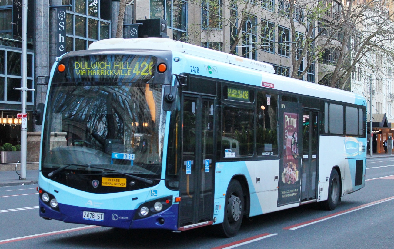 Австралия, Custom Coaches CB80 № 2478