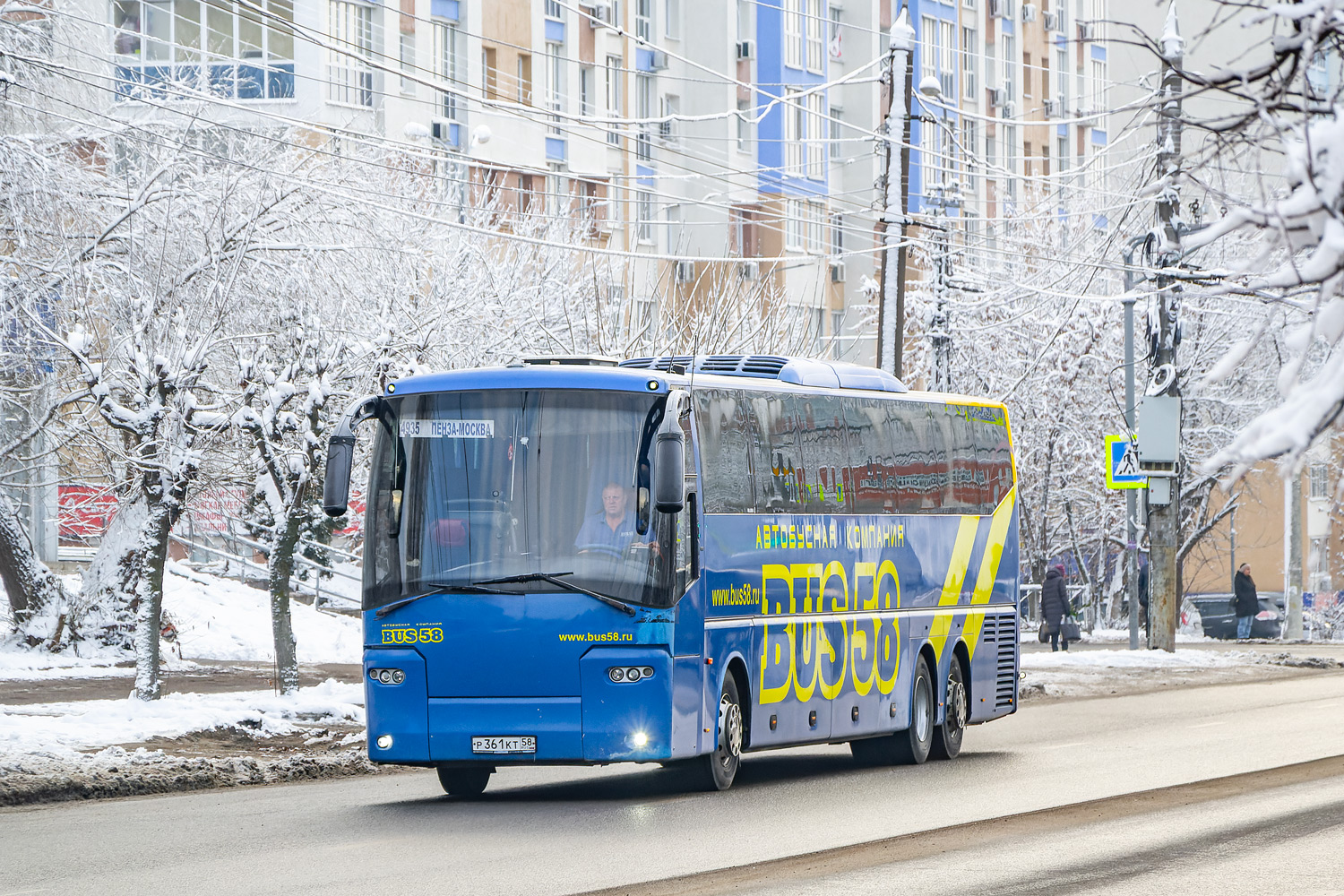 Пензенская область, Bova Magiq MHD 148.460 № Р 361 КТ 58