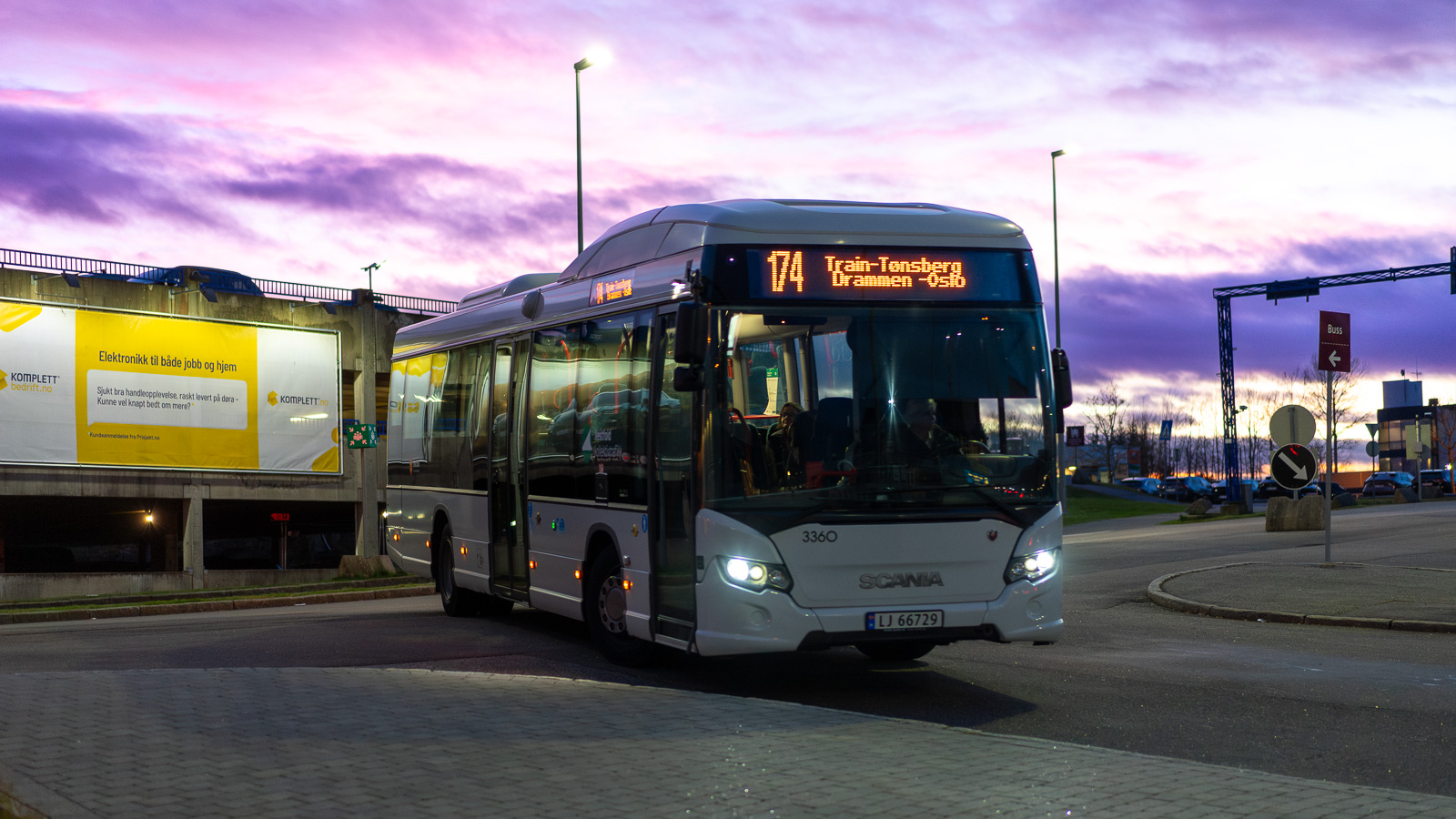 Норвегия, Scania Citywide LE № 3360