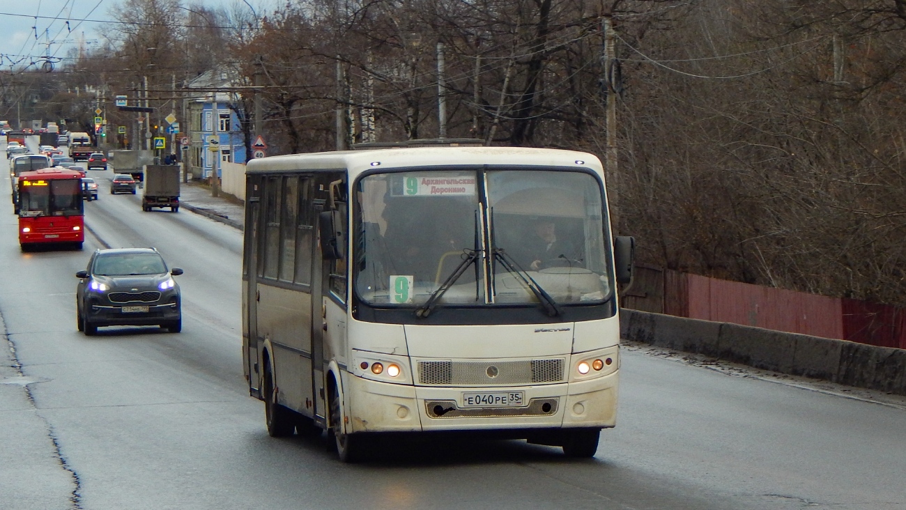 Вологодская область, ПАЗ-320412-05 "Вектор" № Е 040 РЕ 35