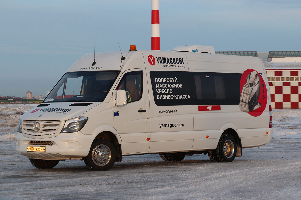 Омская область, Луидор-22360C (MB Sprinter) № 145