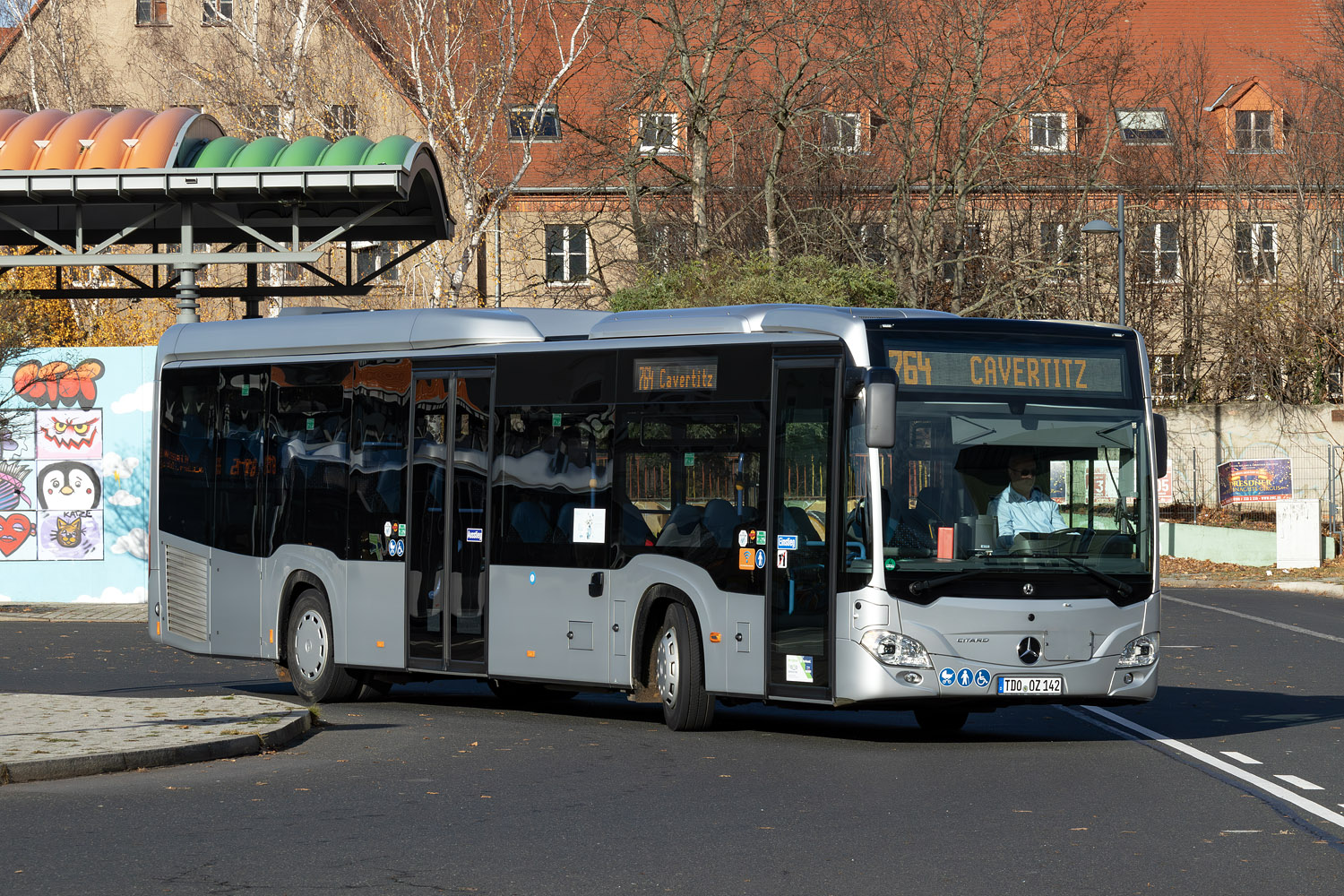 Саксония, Mercedes-Benz Citaro C2 LE Ü № TDO-OZ 142