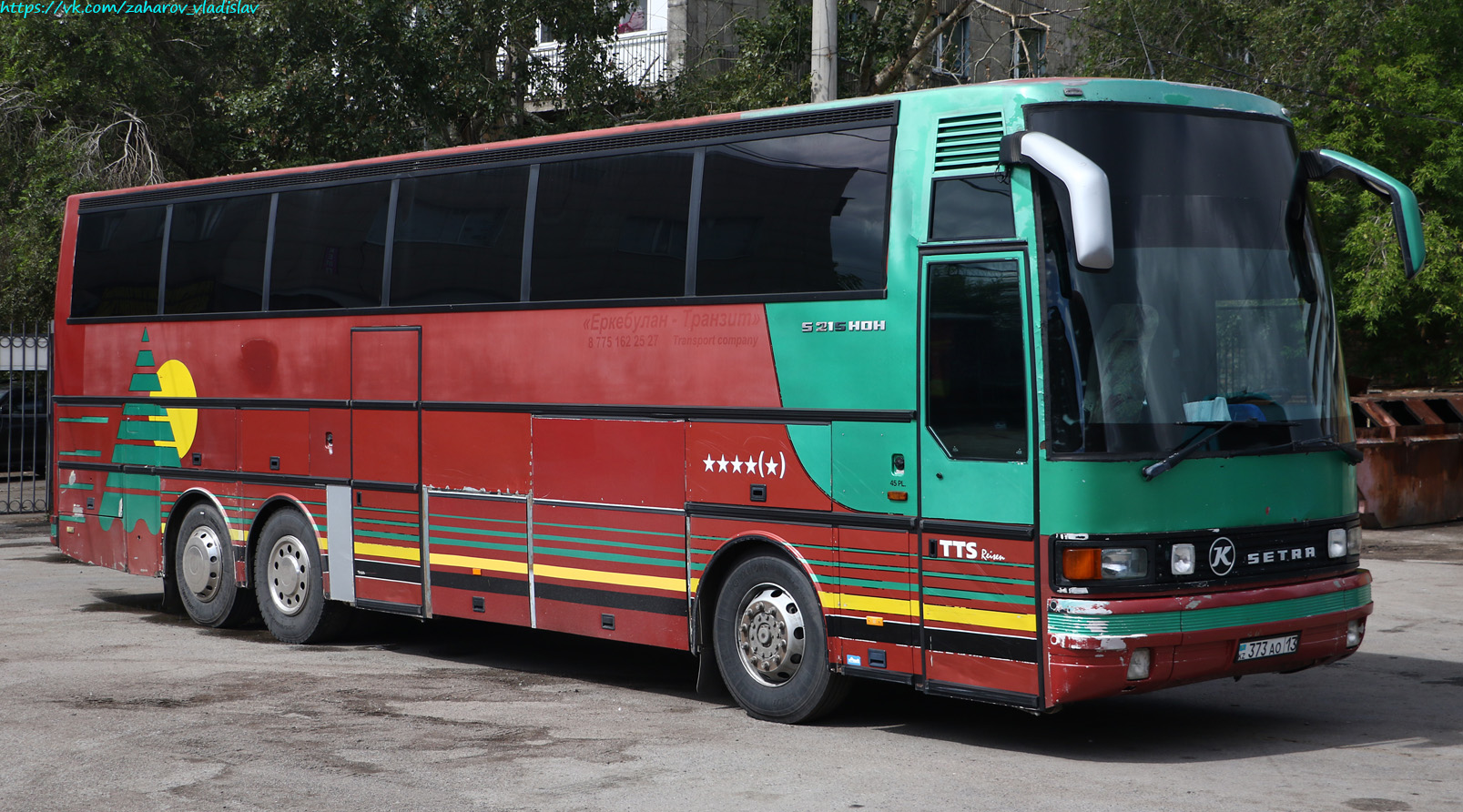 Шымкент, Setra S215HDH № 373 AO 13